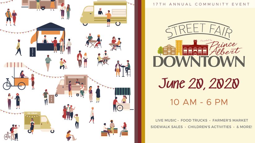 Prince Albert downtown street fair 2020